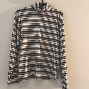 Authentic Disneyland Minnie Mouse Long Sleeved Striped Shirt